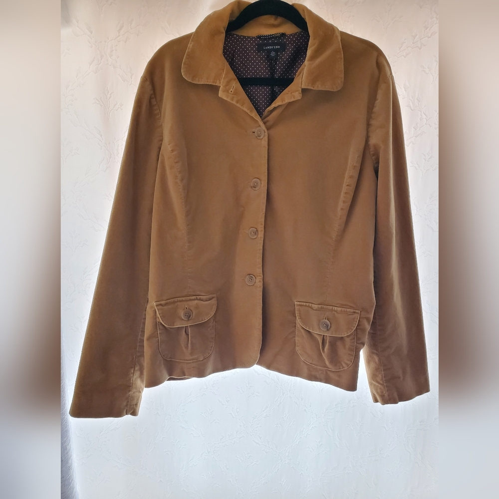 Lands' End Women's Brown Blazer